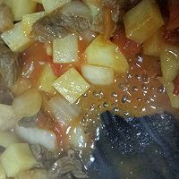 番茄土豆牛腩汤的做法图解6