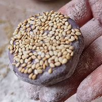 紫薯奶酪饼的做法图解6