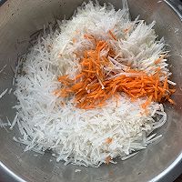 萝卜丝丸子的做法图解3