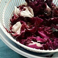 牛油果奶昔＋鸡胸肉牛油果紫叶生菜沙拉#博世红钻家厨#的做法图解7