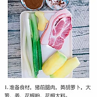 白萝卜猪肉馅饺子的做法图解1