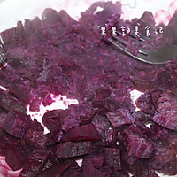 紫薯蛋卷-快手早餐的做法图解3