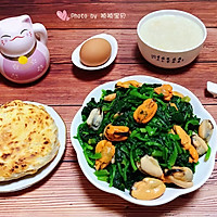 #刘畊宏女孩减脂饮食#菠菜拌海虹的做法图解12