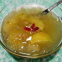 银耳炖雪梨的做法图解3