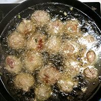 红烧青菜肉圆的做法图解4