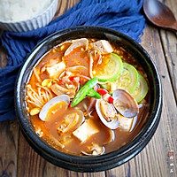 口感浓香且味道鲜美，经常喝还有助于消化的韩式大酱汤的做法图解14