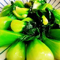 #合理膳食 营养健康进家庭#鸡汁上海青的做法图解5