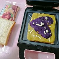 #麦子厨房早餐机#双薯肉松三明治的做法图解4