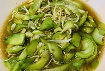 小银鱼蒸丝瓜的做法
