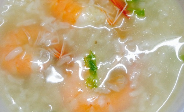 海鲜虾粥