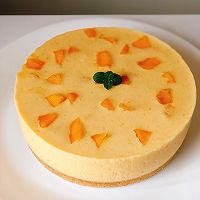 #百变水果花样吃#芒果酸奶蛋糕的做法图解13
