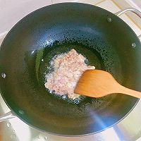 毛豆炒肉沫的做法图解4