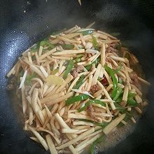 茭白炒肉丝