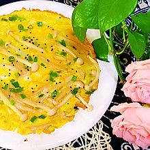 #花10分钟，做一道菜！#海鲜菇滑蛋