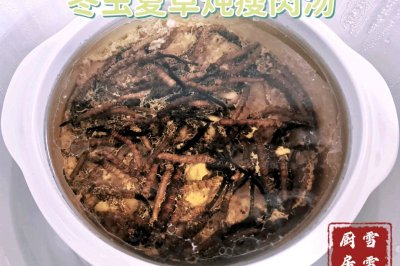 冬虫夏草炖瘦肉汤