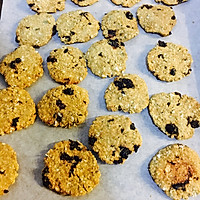 蓝莓燕麦饼干（无油无糖 低卡低脂）的做法图解7