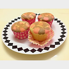 豹纹cupcake