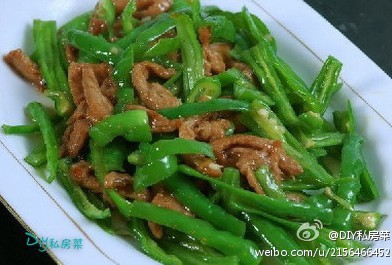 狠下饭菜——青椒肉丝