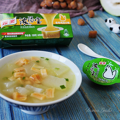 海陆双鲜——冬瓜干贝汤