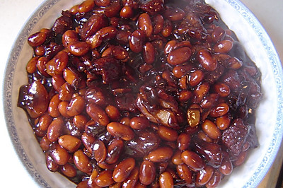 黄豆  肉炒酱