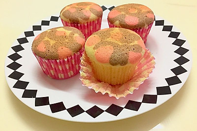 豹纹cupcake