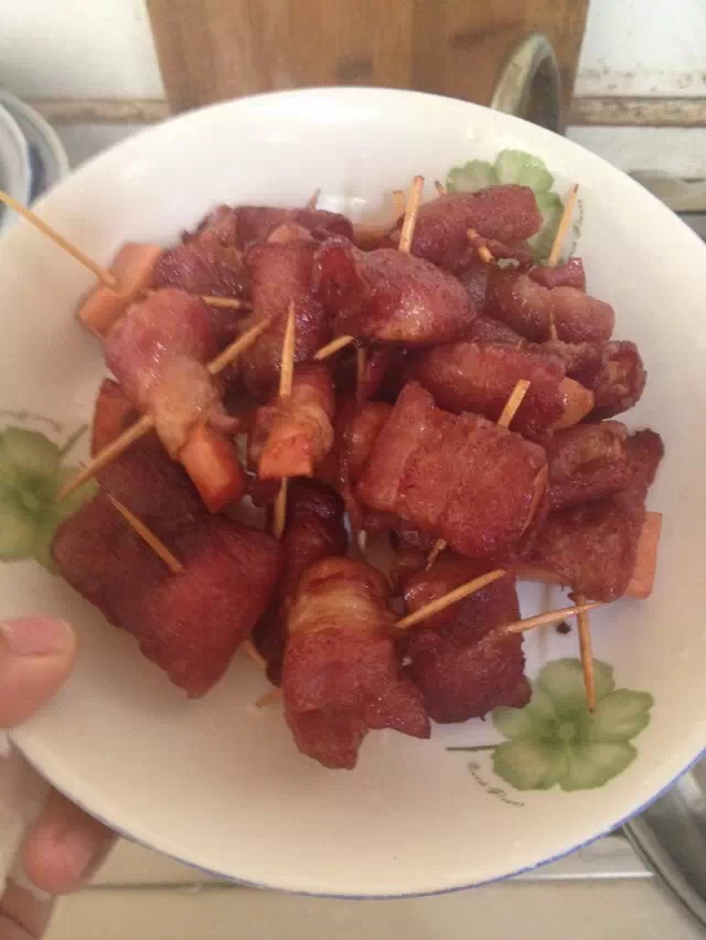 培根卷的做法图解3