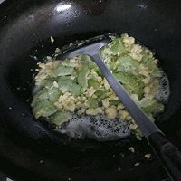 苦瓜炒蛋的做法图解7