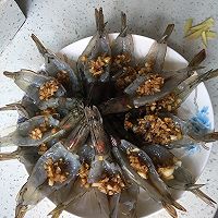 蒜茸粉丝蒸虾的做法图解8