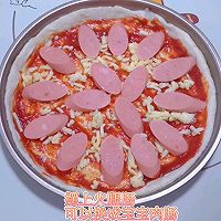 #丘比小能手料理课堂#火腿披萨【辅食】的做法图解11