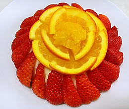 #憋在家里吃什么#情人节的草莓山药蛋糕的做法