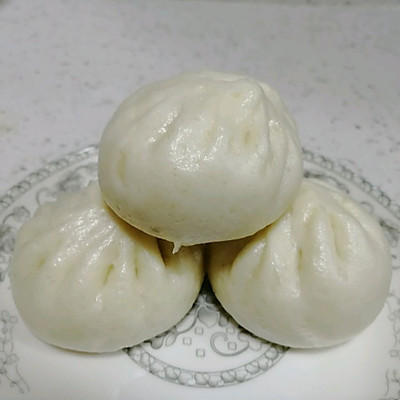 槐花美食—槐花肉包