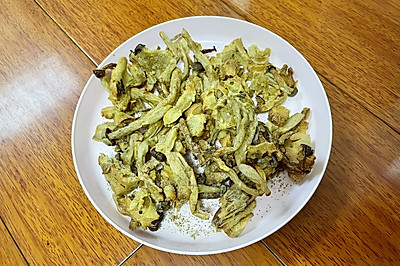 空气炸锅 炸蟹味菇
