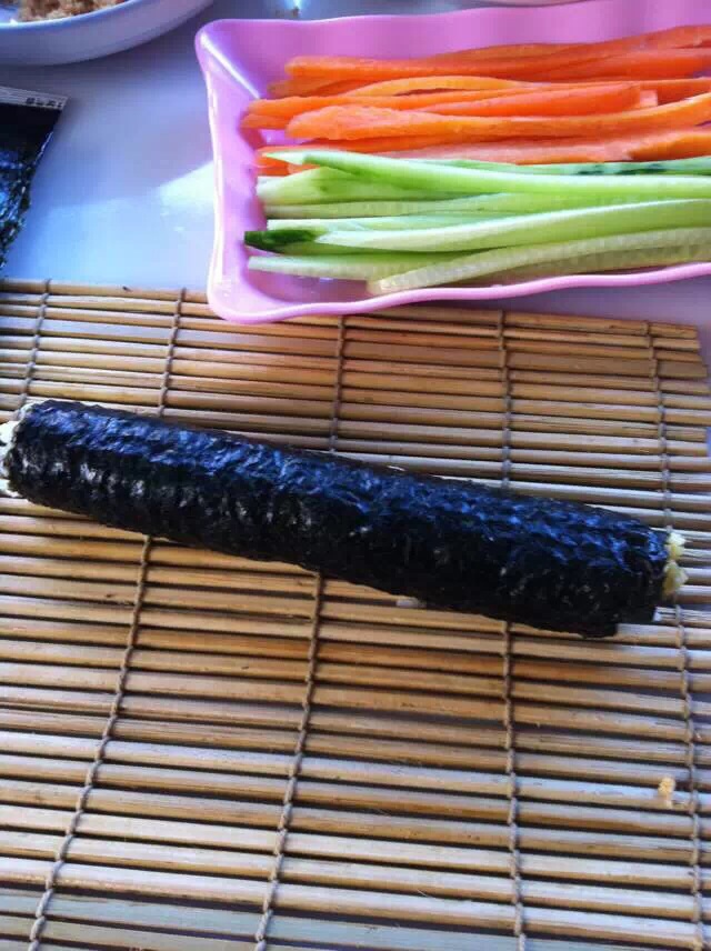 紫菜包饭的做法图解6