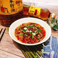 #寻味外婆乡#外婆美食吃法～水煮牛肉的做法图解9