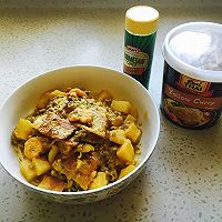 培根咖喱芝士意面的做法图解11