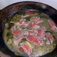 酸菜肥牛的做法图解5