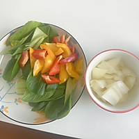 #寻味外婆乡传承春日宴#家常小炒丨时蔬虾仁的做法图解3