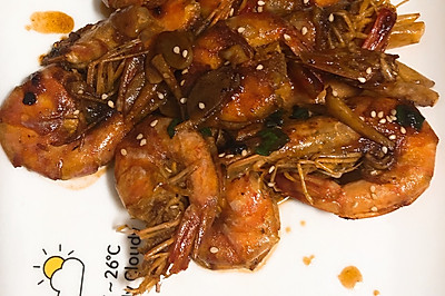 油焖大虾