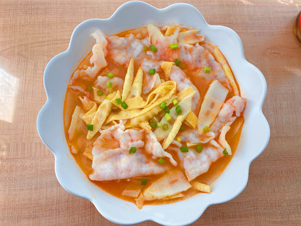 春笋芙蓉虾片汤