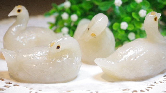水晶天鹅—舌尖上中国出现的小点