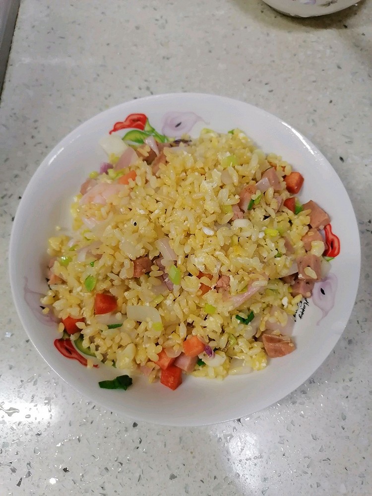 黄金蛋炒饭的做法