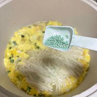 #轻食季怎么吃#低卡金针菇鸡蛋汤的做法图解10
