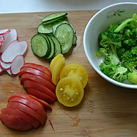蔬菜沙拉#丘比沙拉汁#的做法图解2