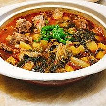 韩式辣排骨汤