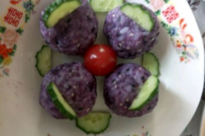 紫薯四喜丸子