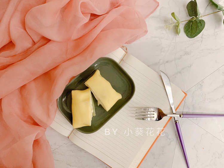 榴莲班戟的做法