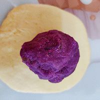 蒸出来的紫薯面包的做法图解5