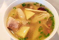 #i上冬日 吃在e起#  竹荪冬笋排骨养生汤的做法