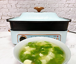青菜豆腐汤的做法