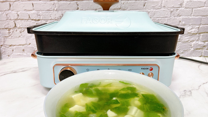 青菜豆腐汤
